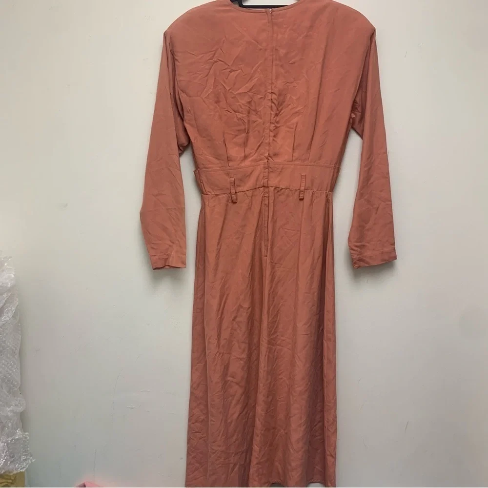 Vintage Gillain 100% Silk Maxi Dress